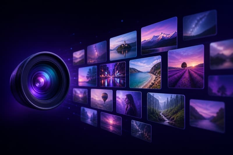 Photo and media gallery — showcase event memories